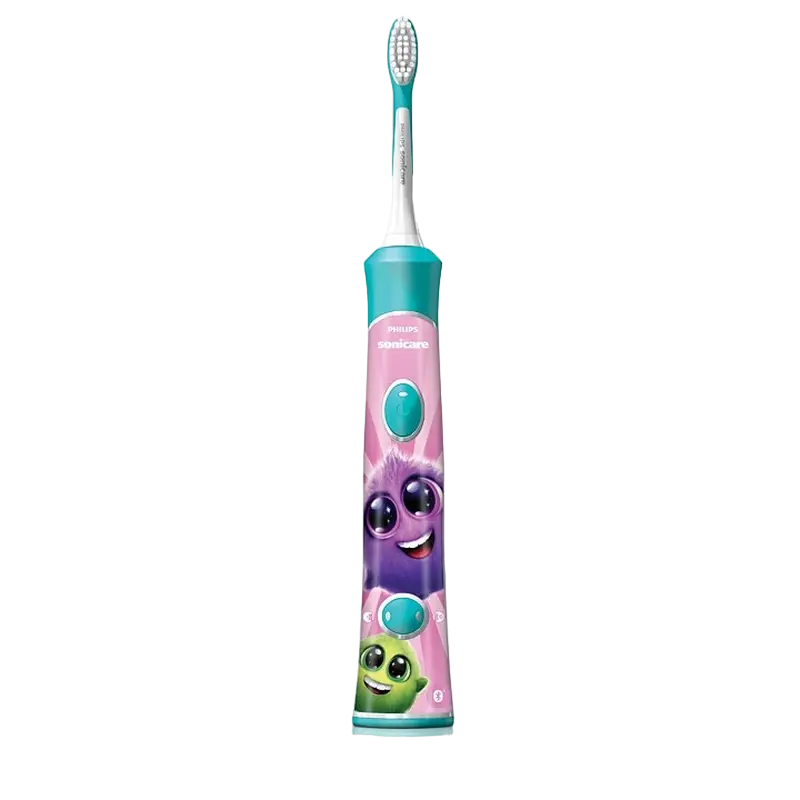 Электрическая звуковая зубная щетка Для детей Philips Sonicare For Kids Бирюзовый