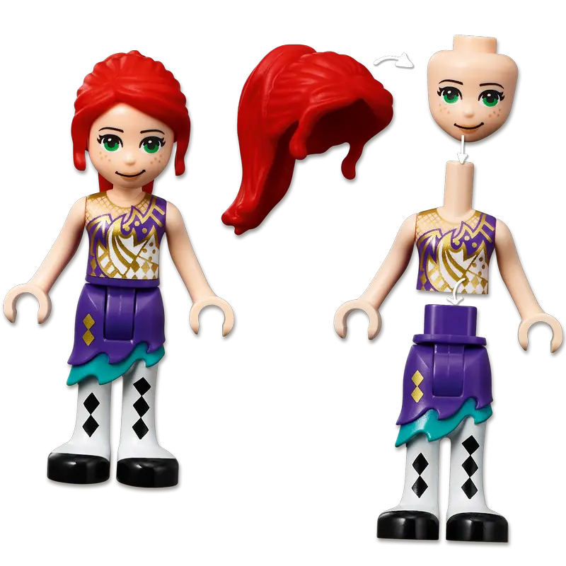 Конструктор LEGO Magical Ferris Wheel and Slide Разноцветный