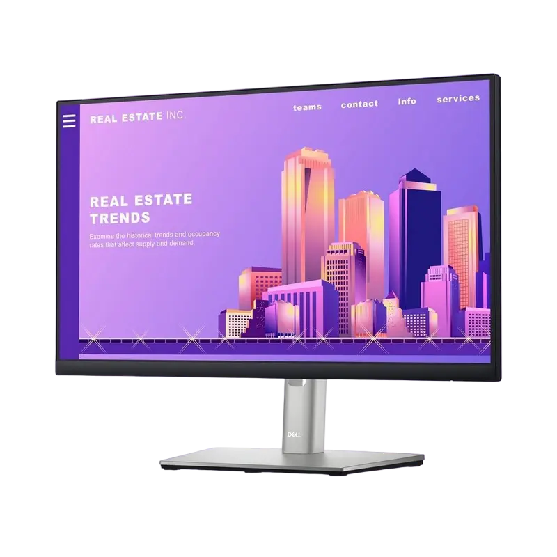 Монитор DELL P2222H Чёрный