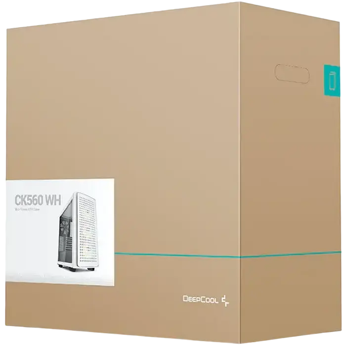 Компьютерный корпус Deepcool CK560 WH Midi-Tower Белый