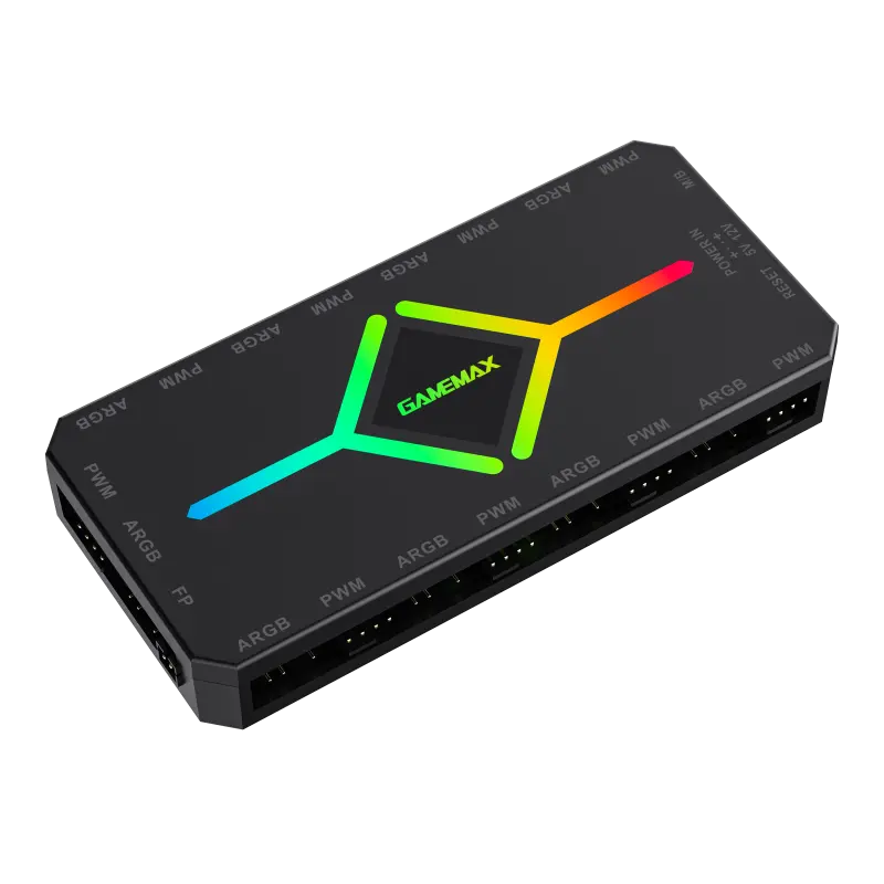 Концентратор вентилятора Gamemax V4.0 ARGB+PWM HUB