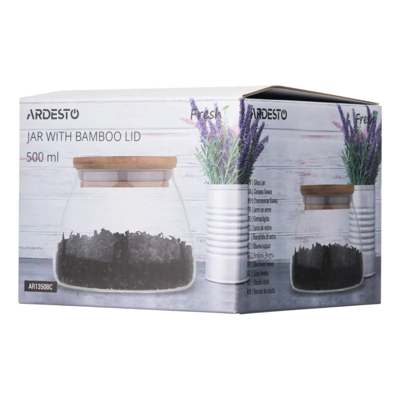 Контейнер Ardesto AR1350BC Fresh Classic Прозрачный