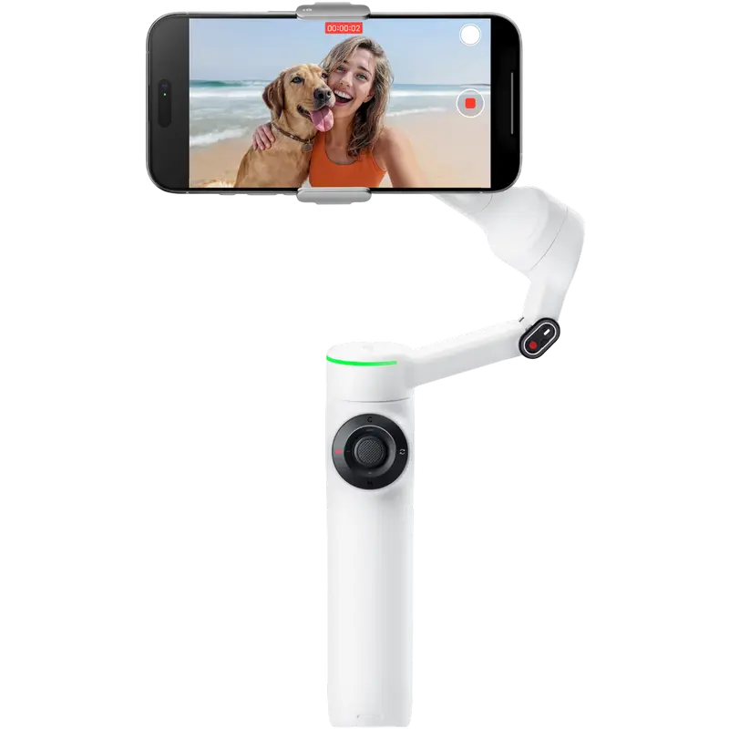 Selfie Stick Insta360 Flow 2 Pro Creator Kit Alb