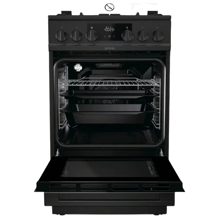 Комбинированная плита Gorenje K5341BF Черный