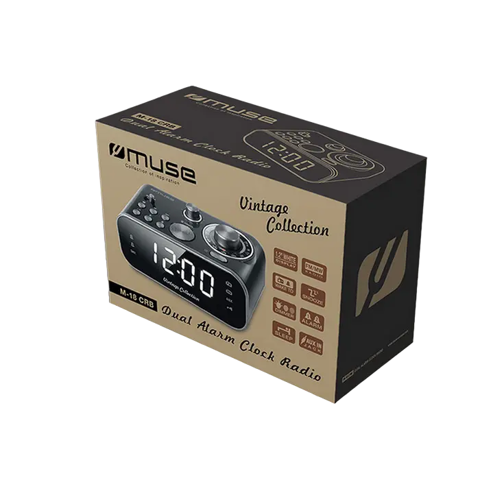 Портативное радио MUSE M-18 CRB Чёрный