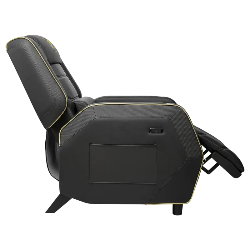 Игровое кресло Cougar Ranger Pro Royal ПВХ Кожа Черный | Золотистый