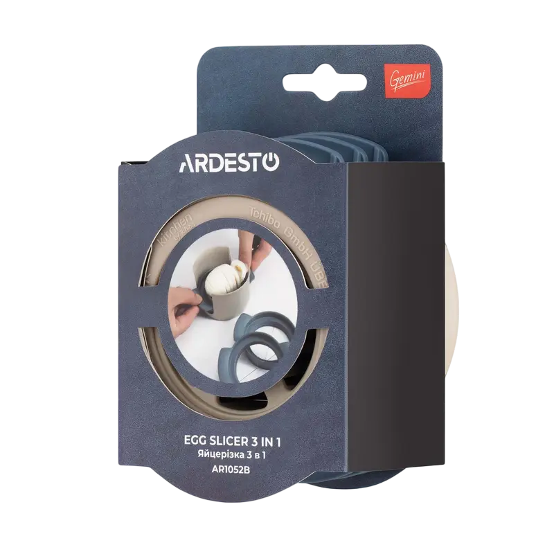 Taiator de oua Ardesto AR1052B Gemini Gri
