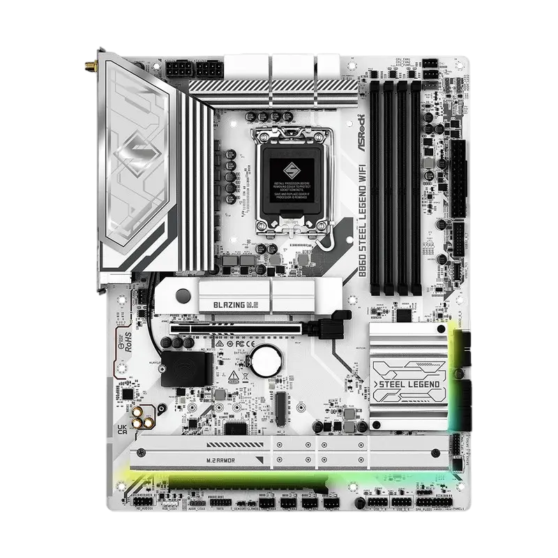 Placă de bază ASRock B860 STEEL LEGEND WIFI LGA1851 ATX
