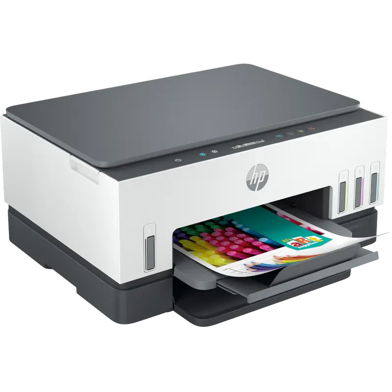 МФУ HP Smart Tank 670, Белый | Серый