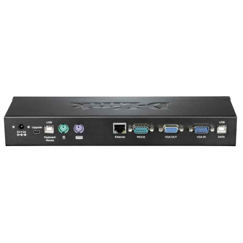 KVM Переключатель D-Link DKVM-IP1/B1A Черный