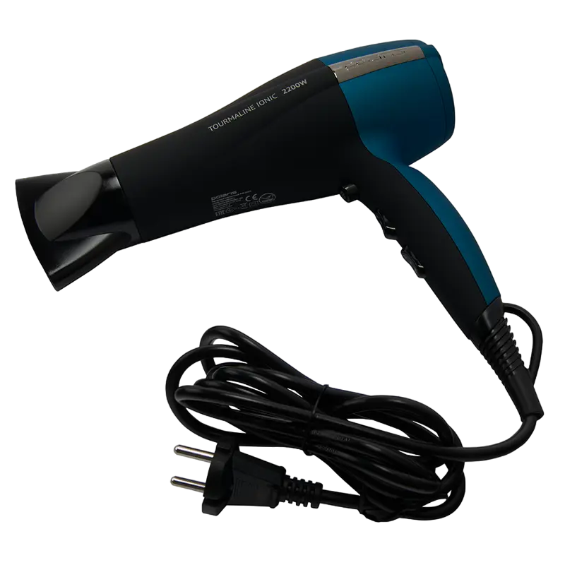 Фен Polaris PHD2245Ti Черный/ Синий