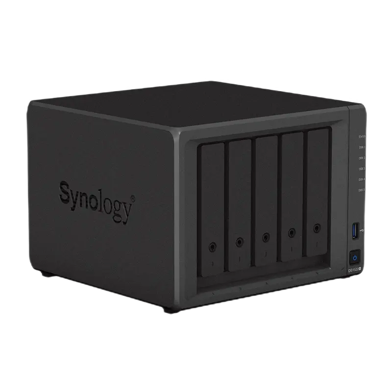 Сетевое хранилище SYNOLOGY DS1522+ Черный