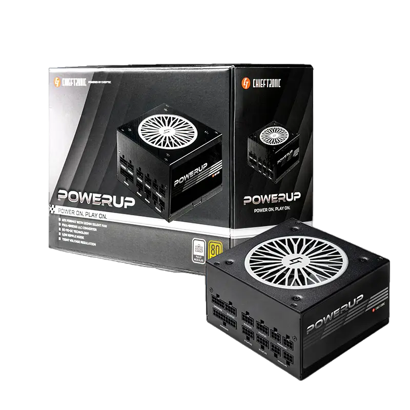 Tip Sursă Alimentare PC Chieftec CPX-750FC Atmos Series ATX Negru