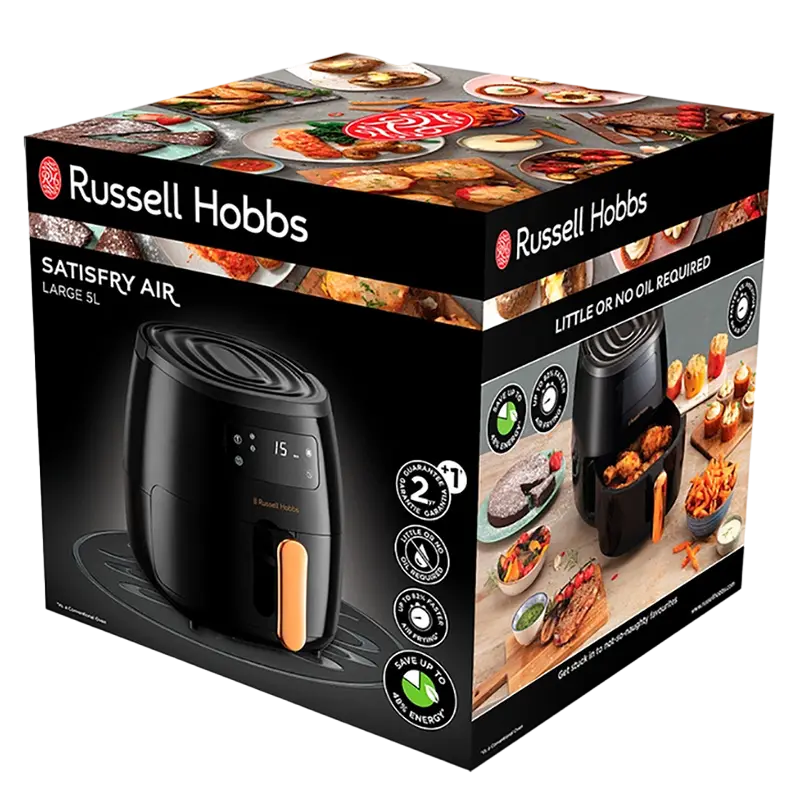 Аэрофритюрница Russell Hobbs Satisfry Черный