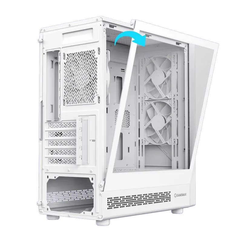 Компьютерный корпус Gamemax FOCUS MW Mini-Tower Белый