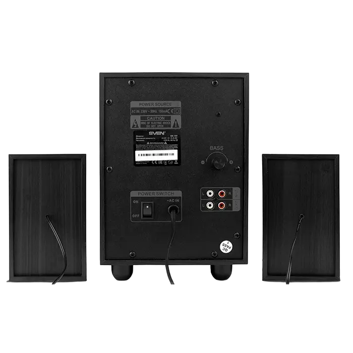 Компьютерные колонки SVEN MS-150 Черный