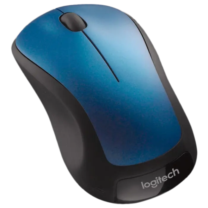 Беcпроводная мышь Logitech M310 Беспроводное Синий