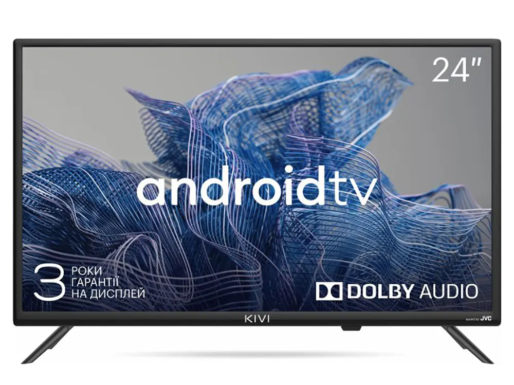 24" LED SMART Телевизор KIVI H750NB Черный