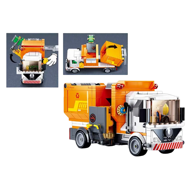 Конструктор Sluban Town - Garbage Truck Разноцветный
