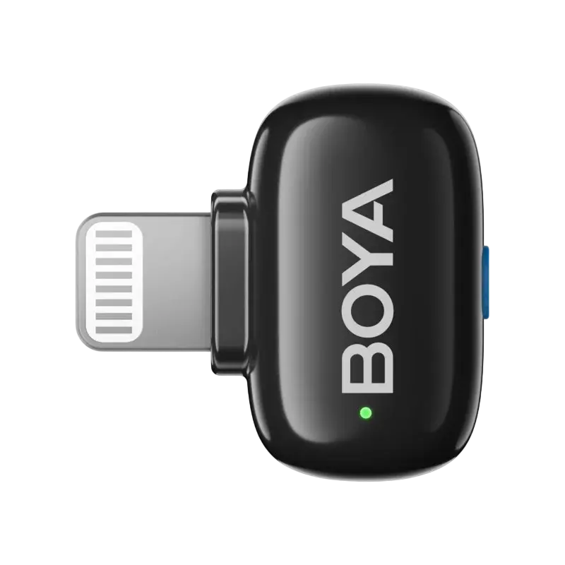 Портативный записывающий микрофон Boya Mini-15 Беспроводной Черный