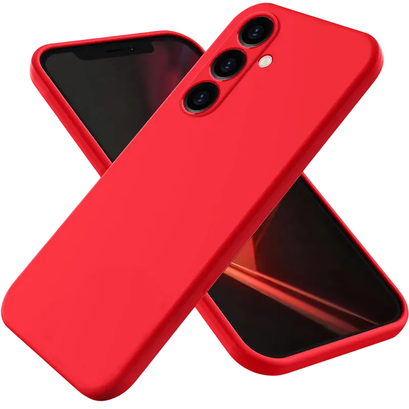 Чехол Xcover Samsung Galaxy S23 FE Soft Touch Microfiber Soft Touch Series Красный