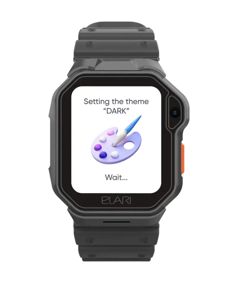 Ceas pentru copii Elari KidPhone Techno 4G Negru