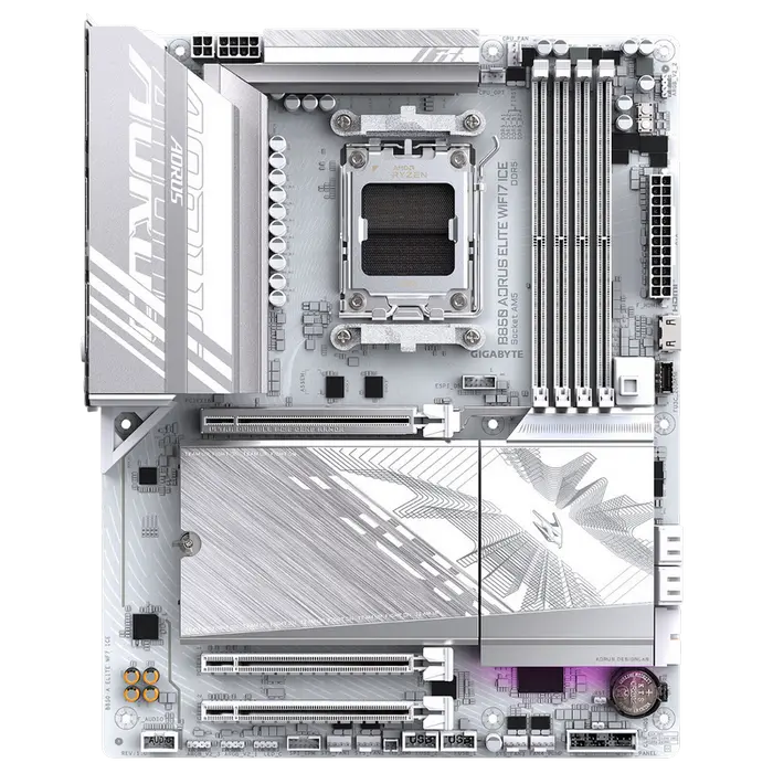 Placă de bază Gigabyte B850 A ELITE WF7 ICE AM5 ATX