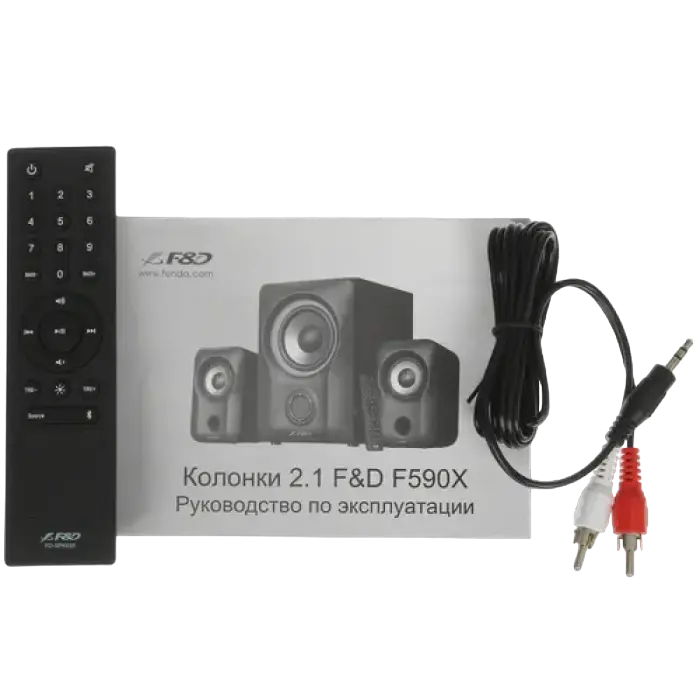 Компьютерные колонки F&D F590X Черный