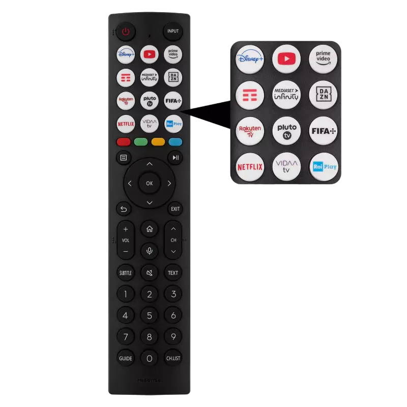 58" LED SMART Телевизор Hisense 58A6K Черный