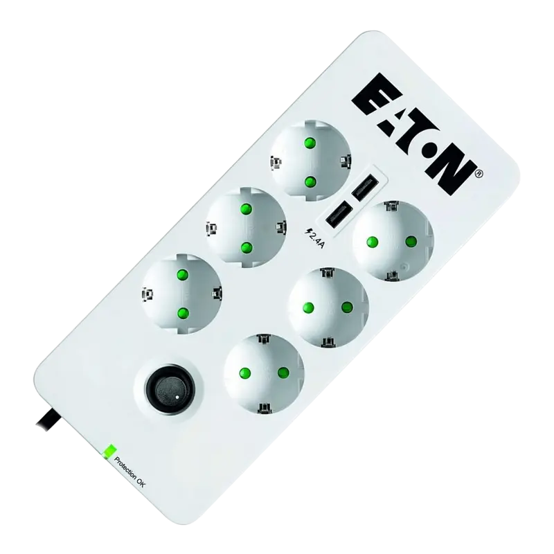 Prelungitor electric Eaton PB6UD Alb