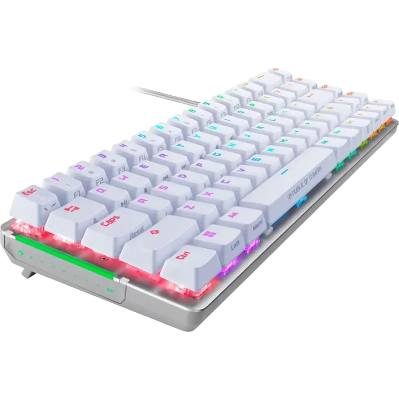 Tastatură ASUS ROG Falchion Ace Mecanic Alb