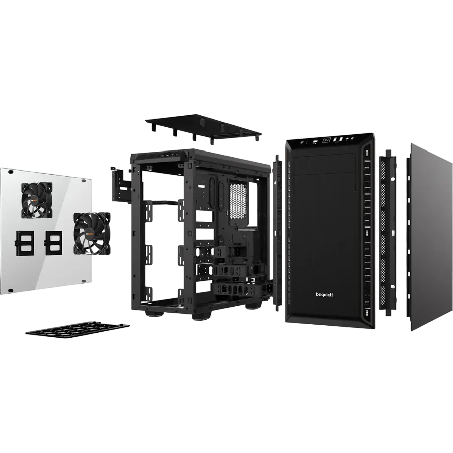 Компьютерный корпус be quiet! PURE BASE 600 Window Midi-Tower Черный