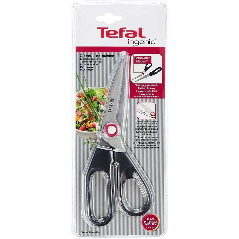 Ножницы Tefal K2071314 Ingenio Черный