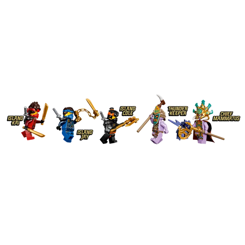 Конструктор LEGO The Keepers' Village Разноцветный