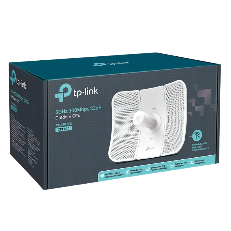 Наружная точка доступа TP-LINK CPE610 Белый