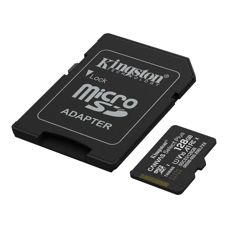 Card de Memorie Kingston Canvas Select Plus Gen3 128GB