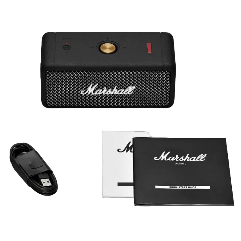 Портативная колонка Marshall Emberton Чёрный