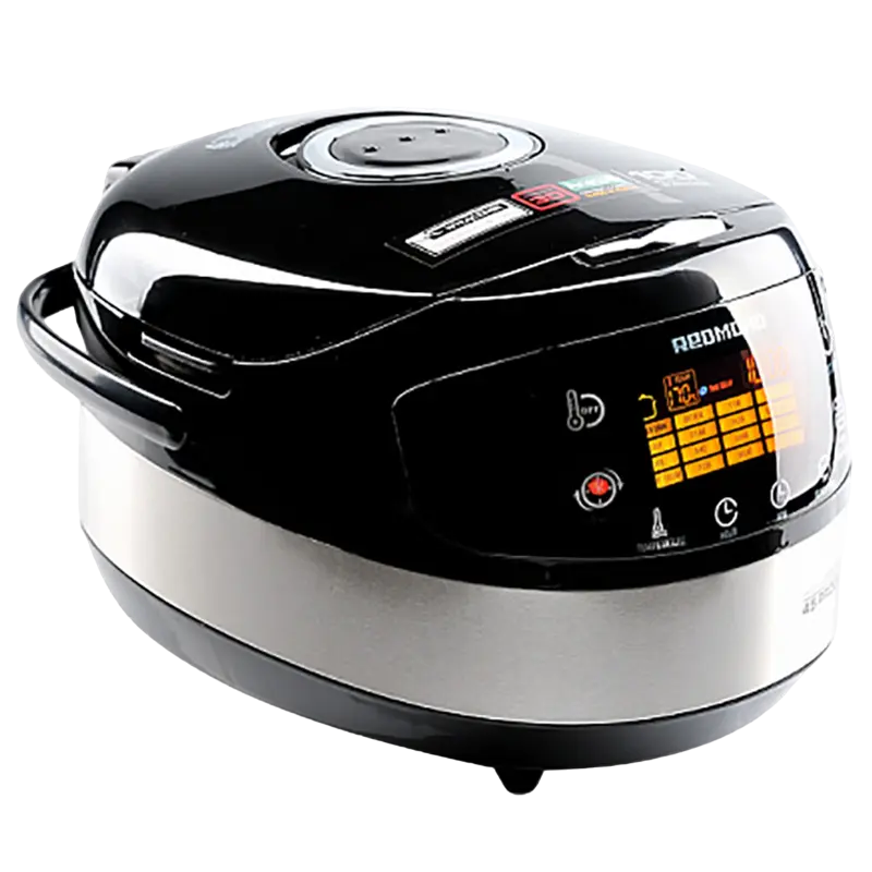Мультиварка Redmond RMC-M90E Черный Серебристый