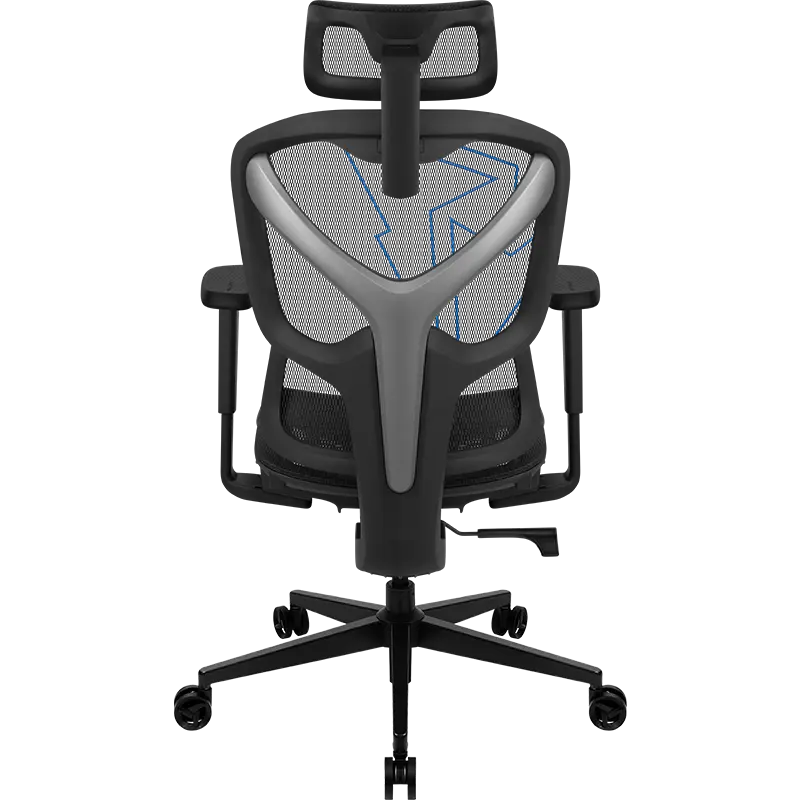 Офисное кресло ThunderX3 YTC Вентилируемая Сетка Черный | Синий