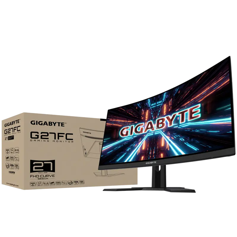 Monitor Gaming Gigabyte G27FC Negru