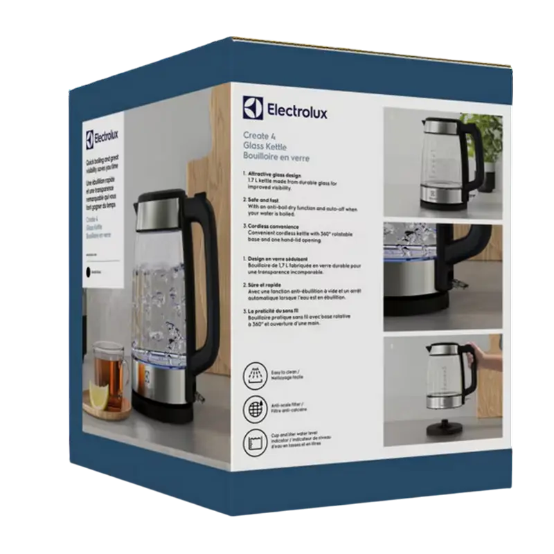 Электрочайник Electrolux Create 4 Серебристый