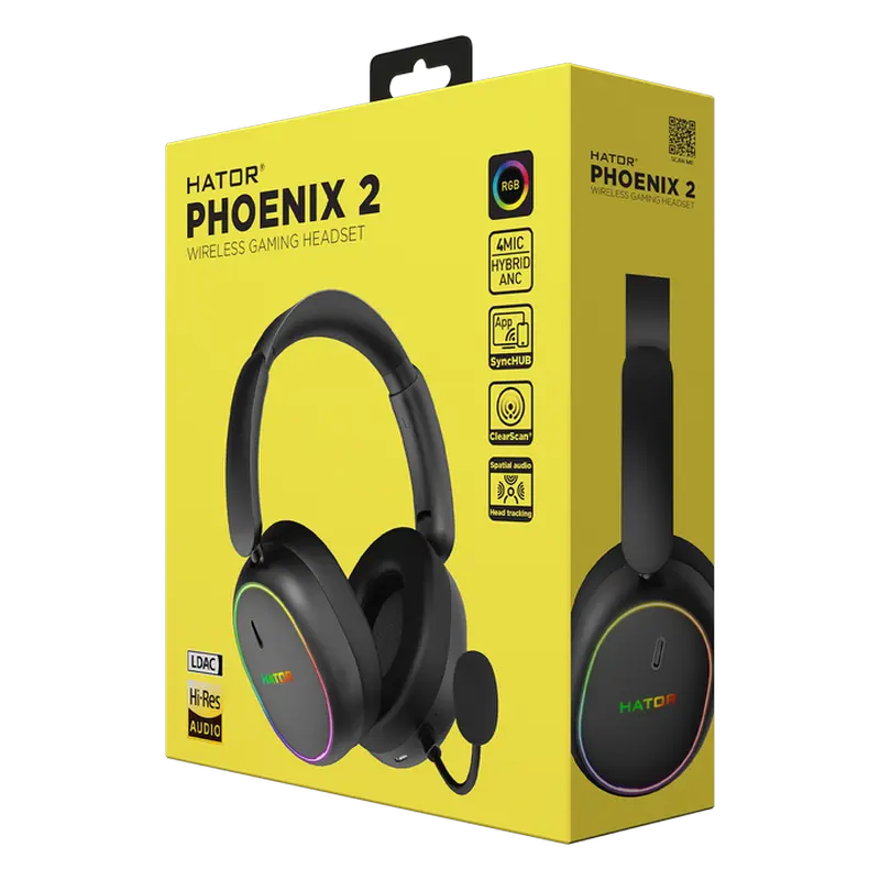 Наушники HATOR Phoenix 2 Чёрный