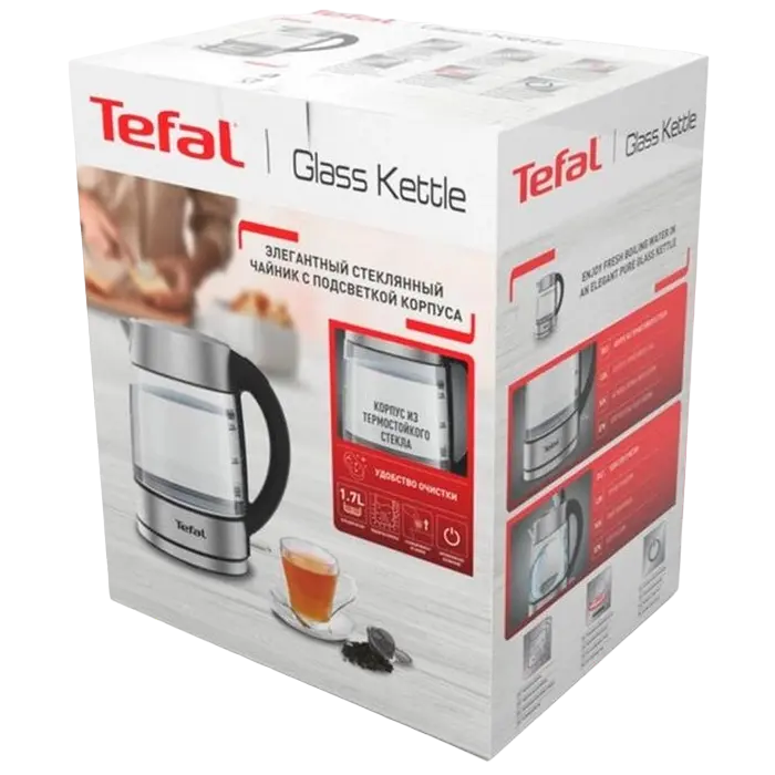 Электрочайник Tefal KI772D38 Серебристый
