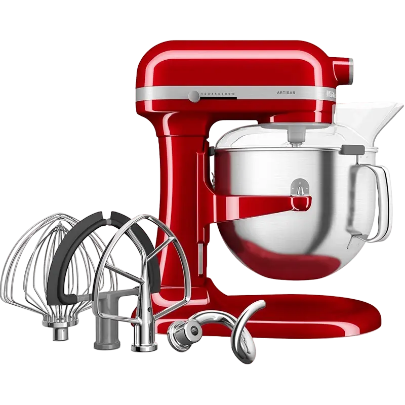 Миксер стационарный KitchenAid 5KSM70SHXEER Красный