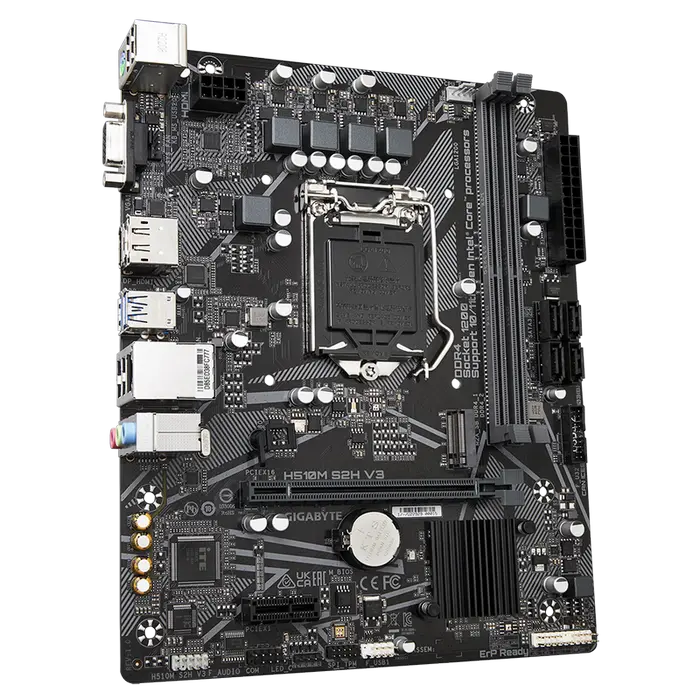 Материнская плата Gigabyte H510M S2H V3 LGA1200 Micro-ATX