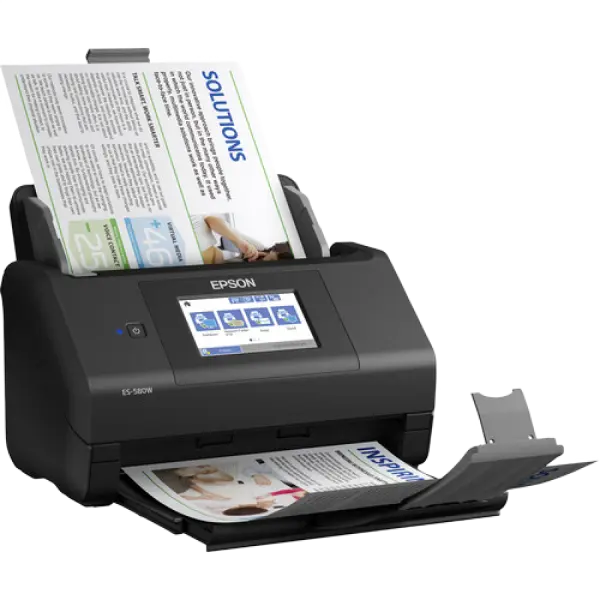 Дуплекс ADF Epson WorkForce ES-580W A4 Черный