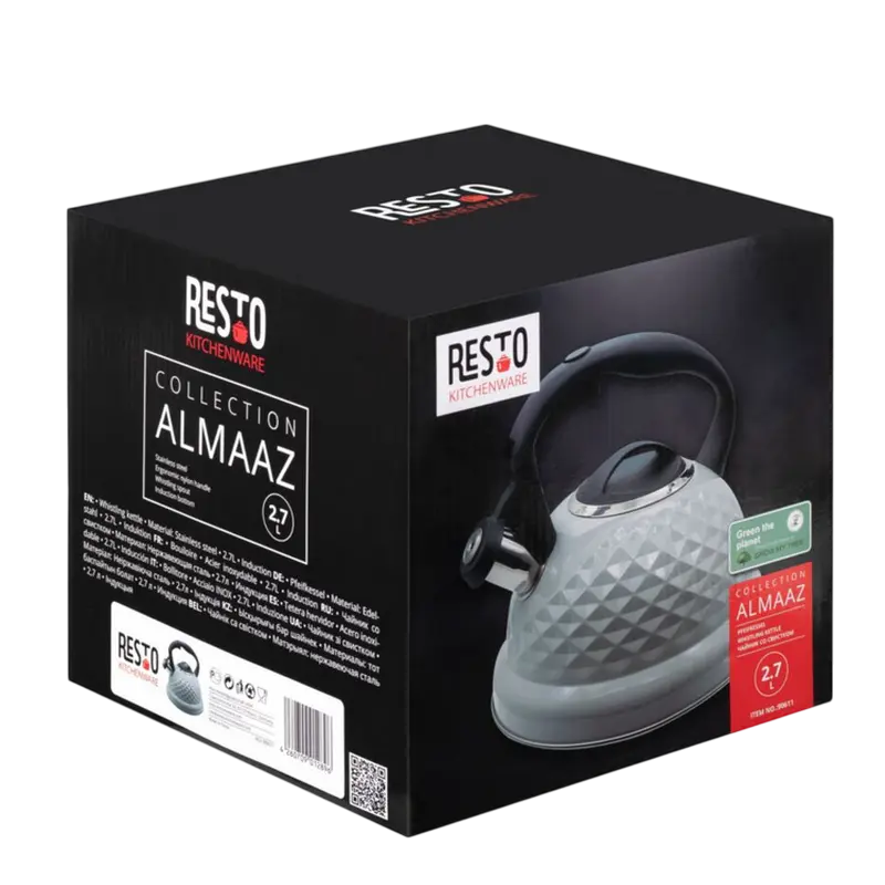 Чайник RESTO ALMAAZ Almaaz Серый