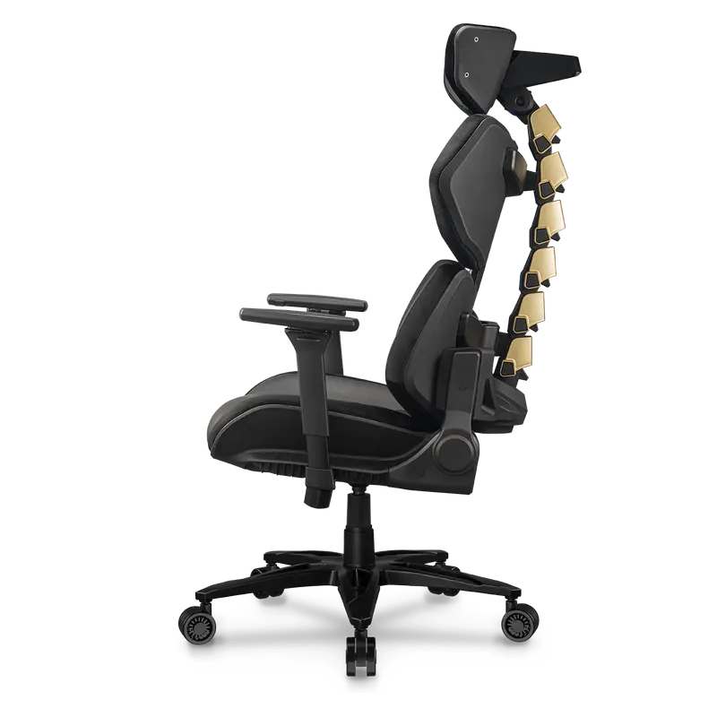 Игровое кресло Cougar Terminator Elite Искусственная кожа Черный | Золотистый