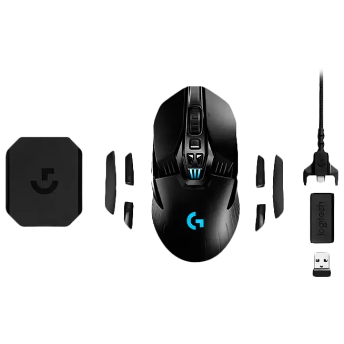 Игровая мышь Logitech G903 Беспроводное Чёрный