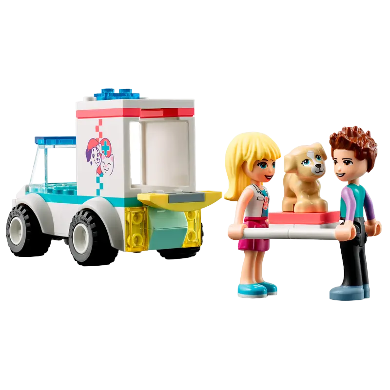 Конструктор LEGO Pet Clinic Ambulance Разноцветный